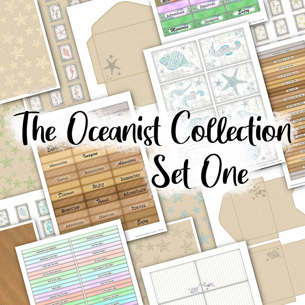 The Oceanist Collection - Set One - DI-10189 - Digital Download