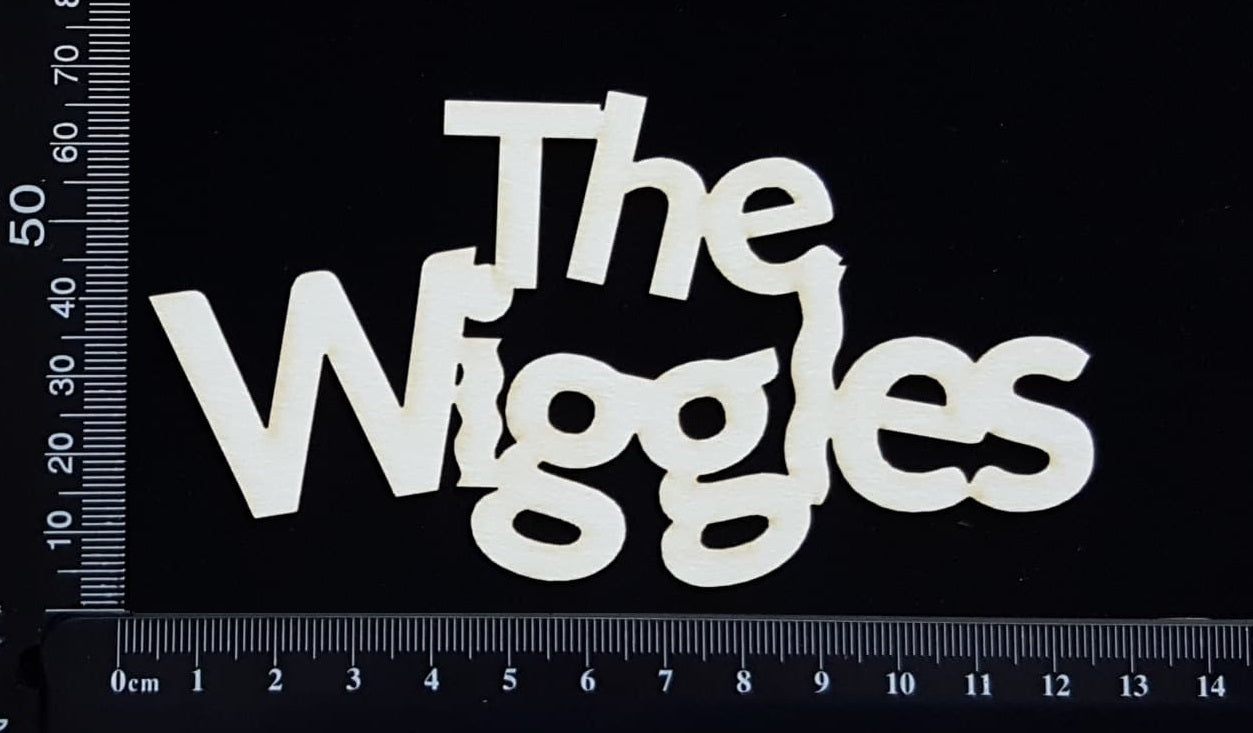 The Wiggles - White Chipboard