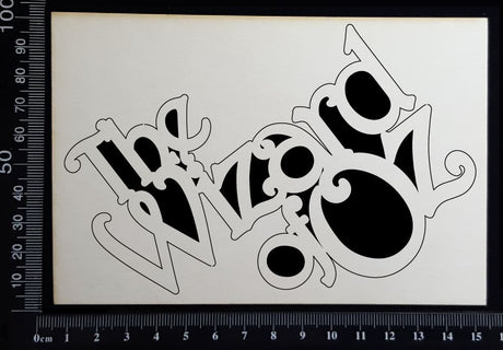 The Wizard of OZ - White Chipboard
