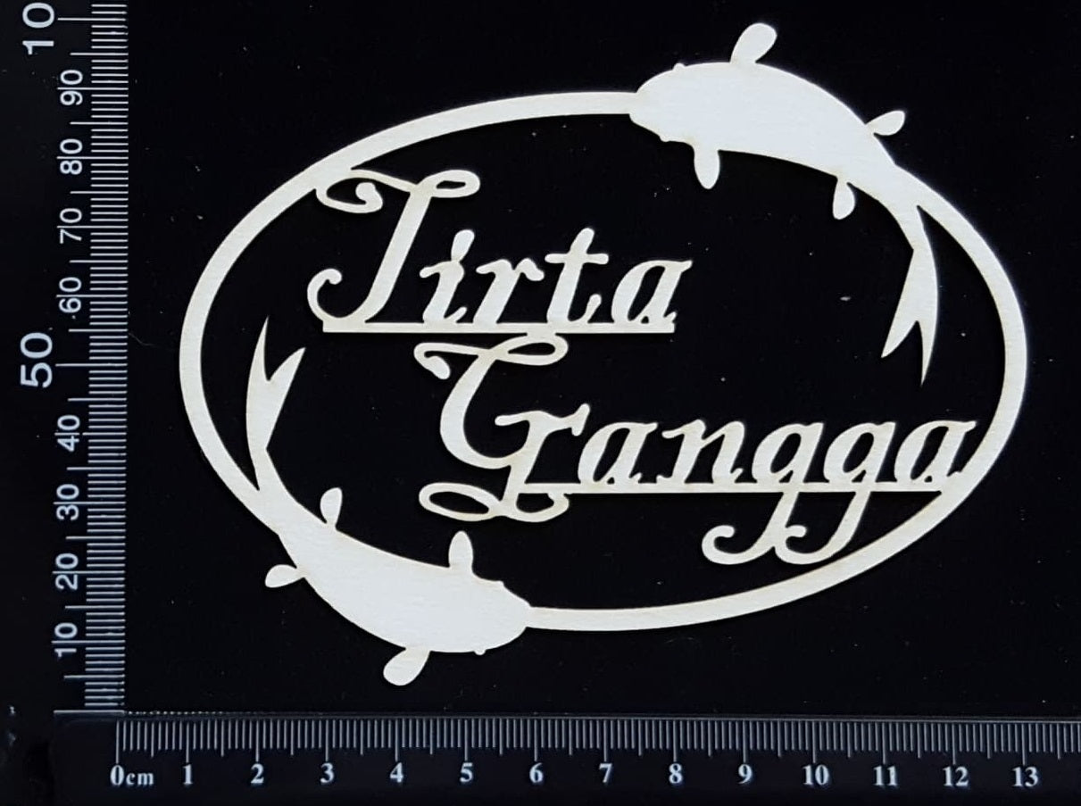 Tirta Gangga - B - White Chipboard
