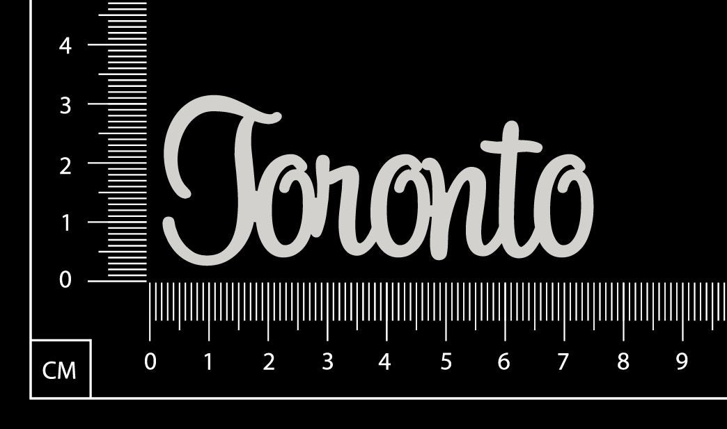 Toronto - White Chipboard