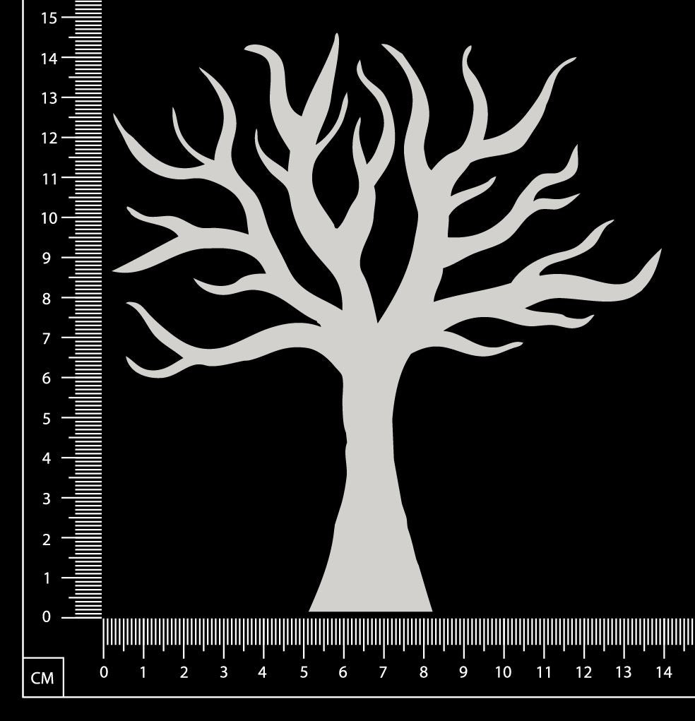 Tree - A - White Chipboard