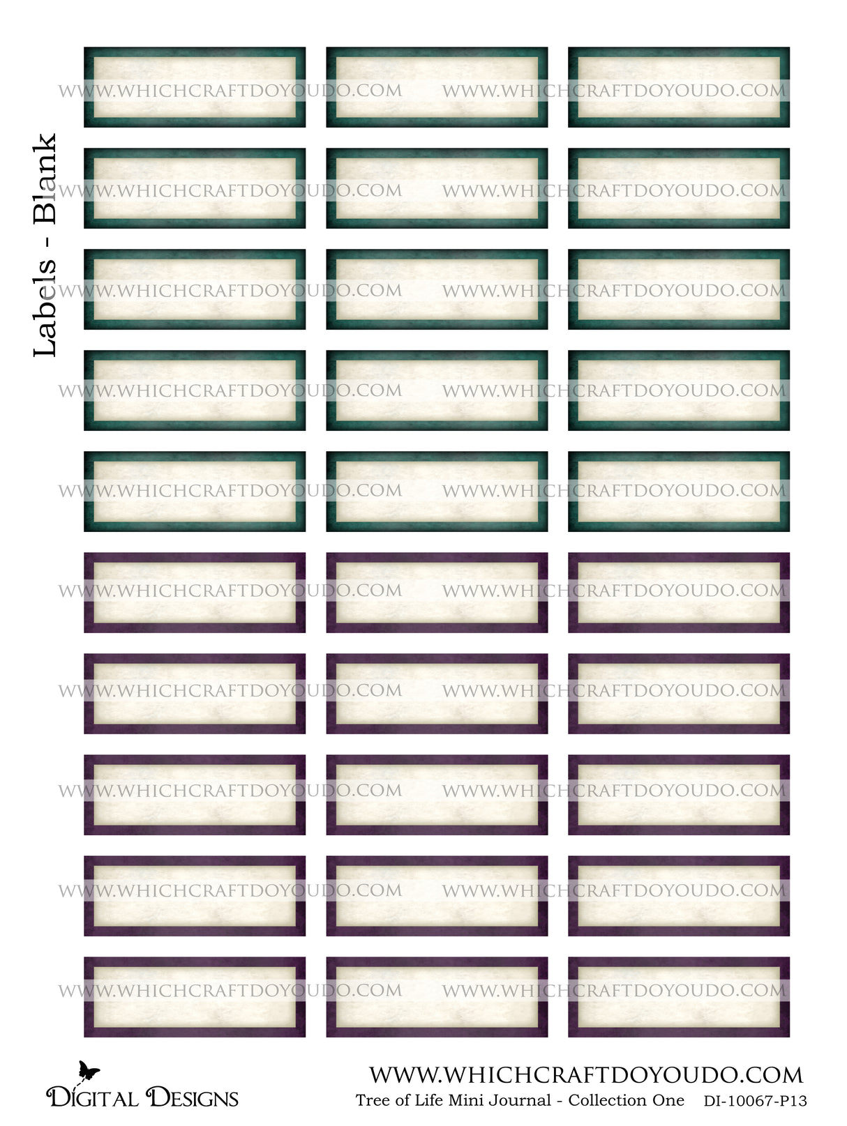 Tree of Life Mini Journal - Collection One - DI-10067 - Digital Download