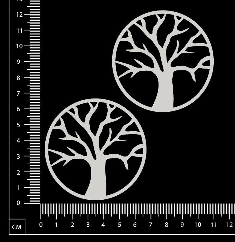 Tree of Life Set - White Chipboard