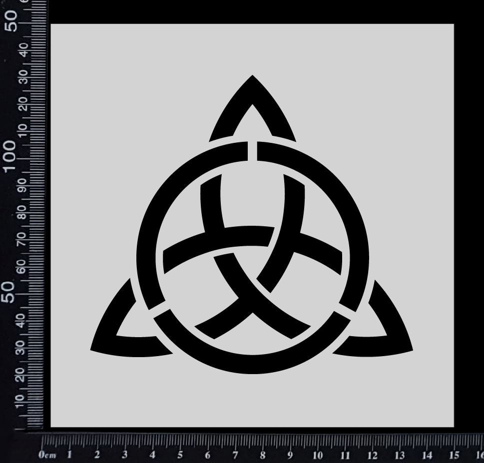 Triquetra - Stencil - 150mm x 150mm