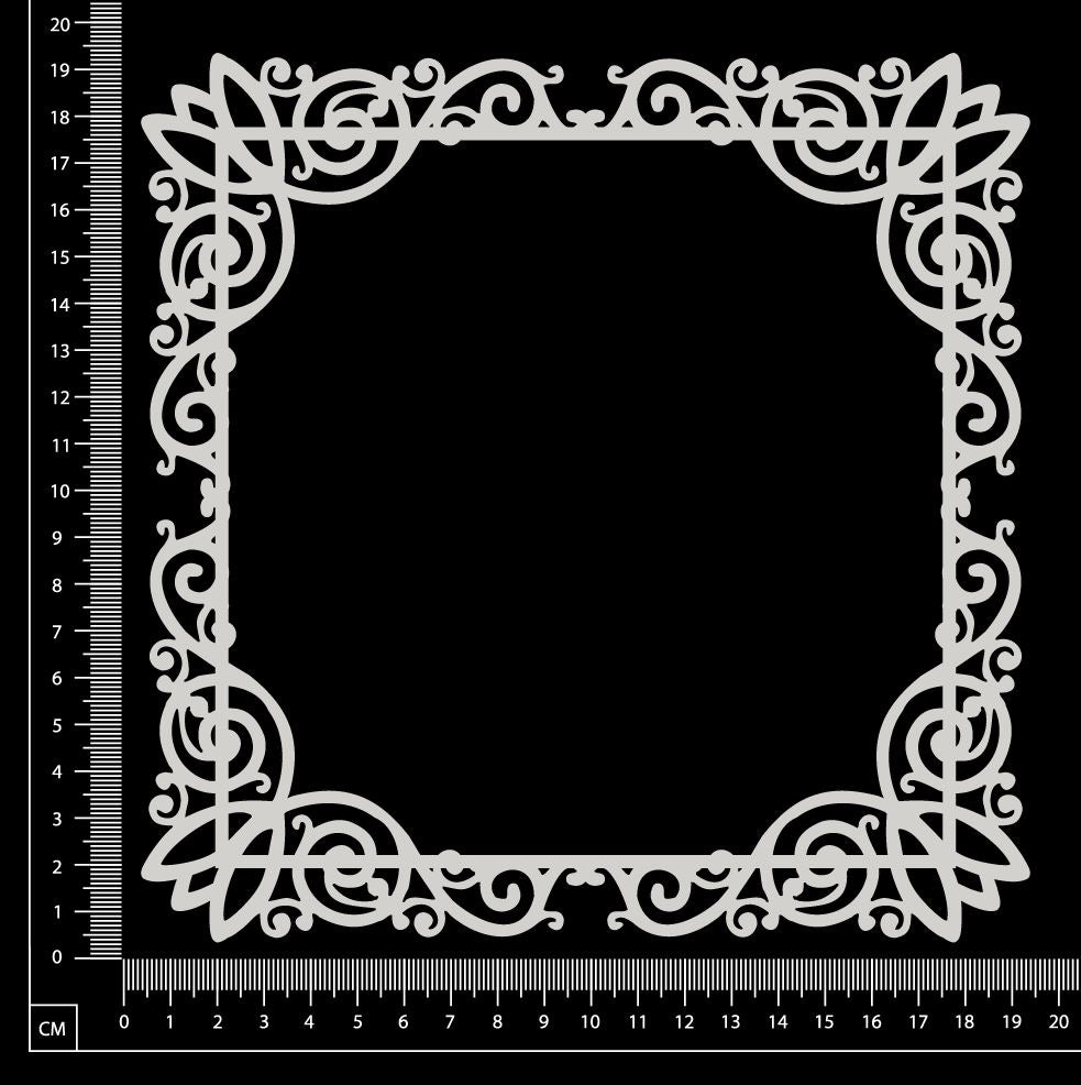 Tulip Frame - White Chipboard