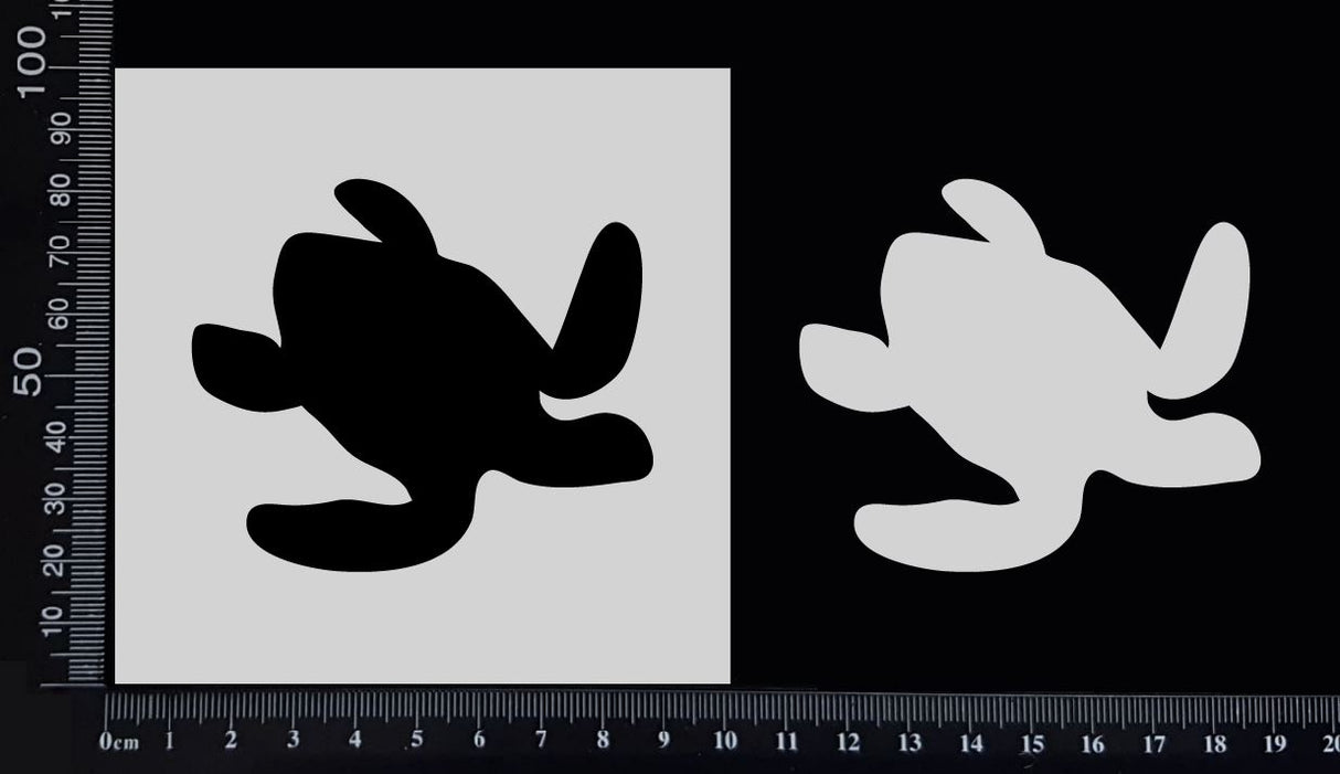 Turtle - A - Stencil - 100mm x 100mm