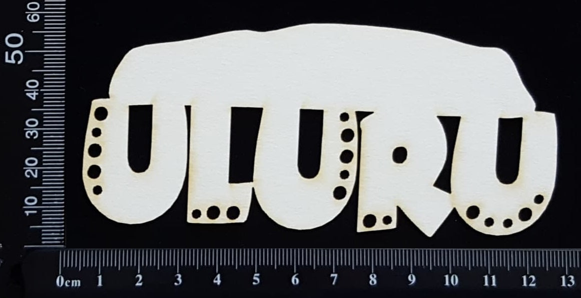 Uluru - A - White Chipboard