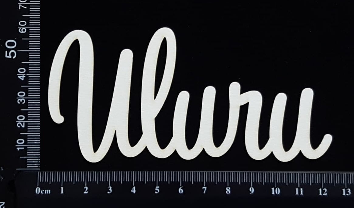 Uluru - C - White Chipboard