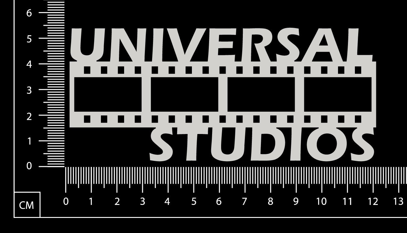 Universal Studios - White Chipboard