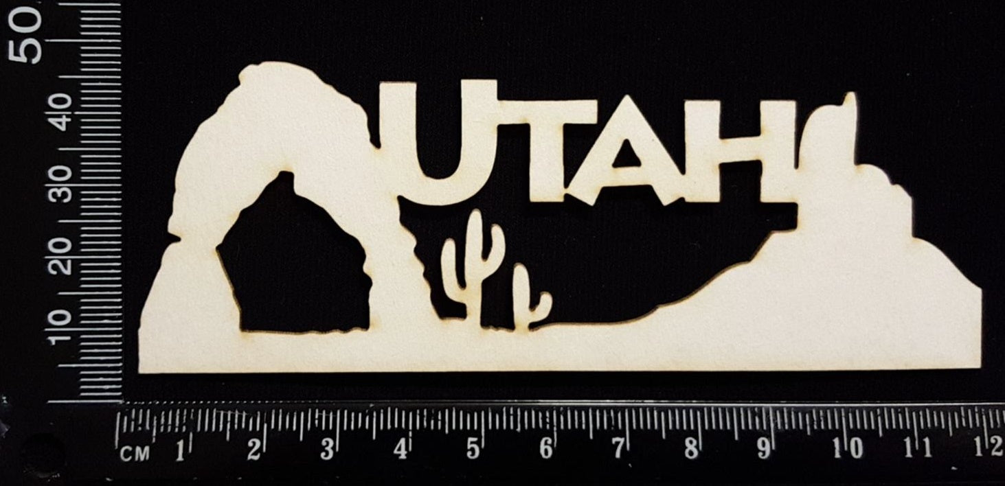 Utah - B - White Chipboard