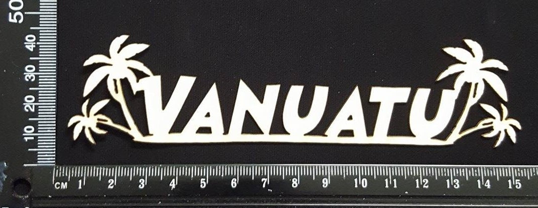 Vanuatu - B - White Chipboard