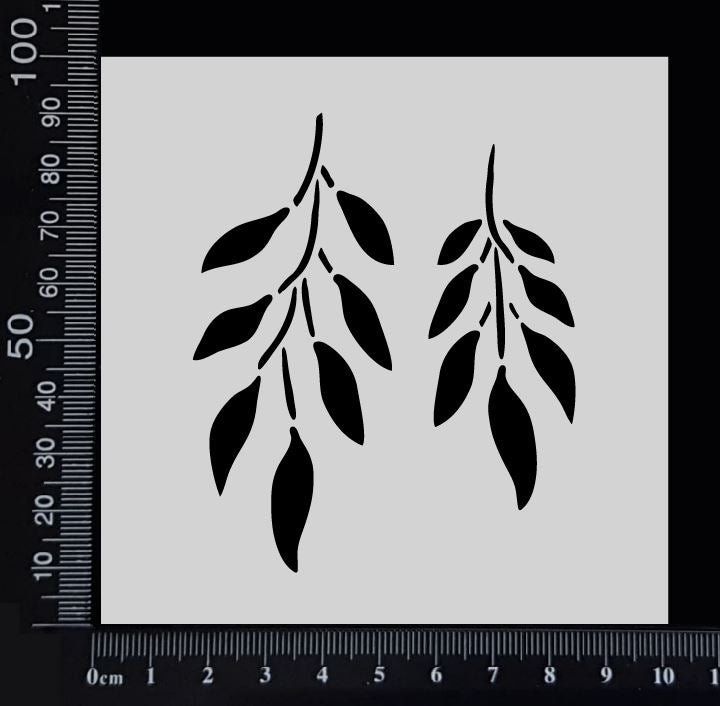 Vines - Stencil - 100mm x 100mm