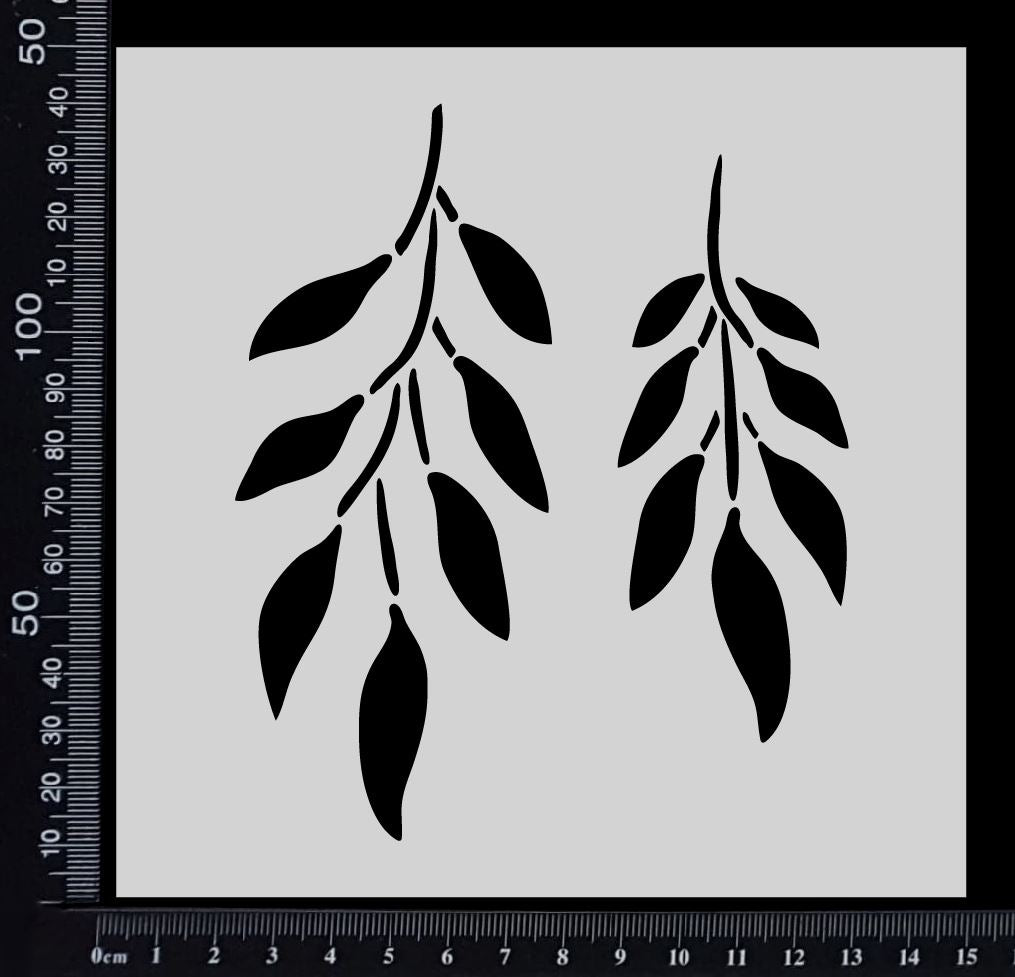 Vines - Stencil - 150mm x 150mm