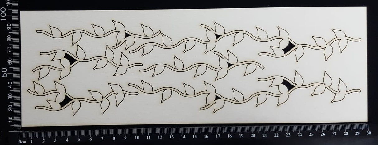 Vines Set - A - White Chipboard