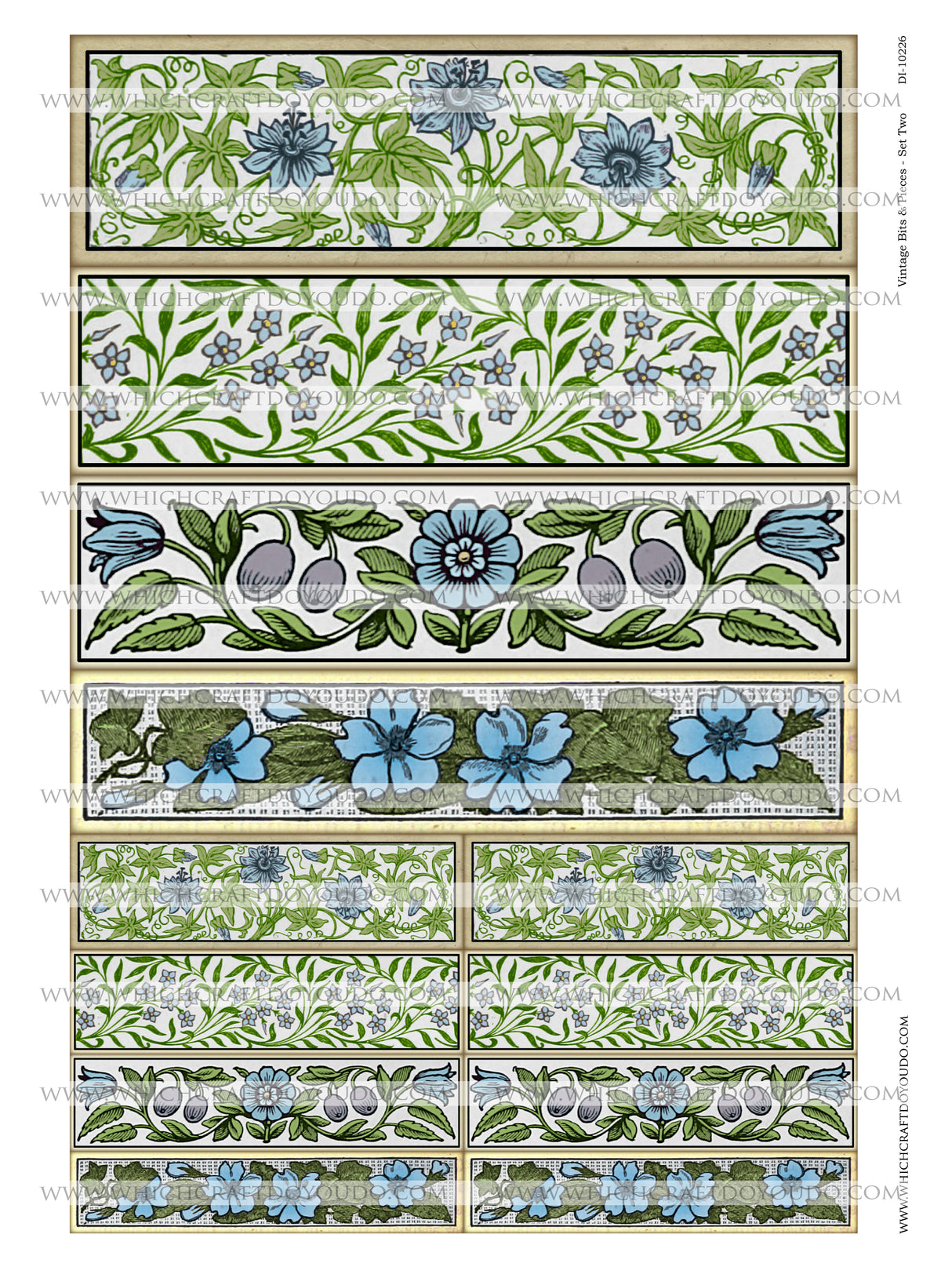 Vintage Bits & Pieces - Set Two - DI-10226 - Digital Download