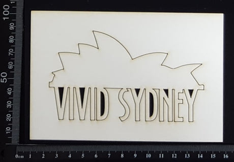 Vivid Sydney - B - White Chipboard
