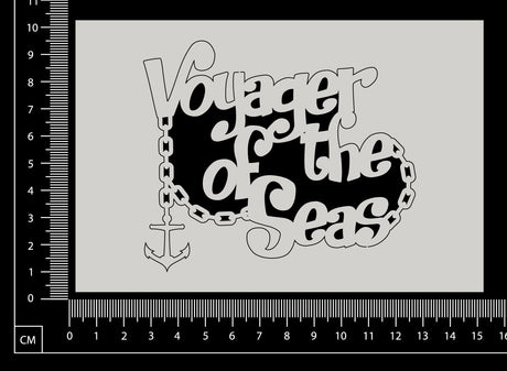 Voyager of the Seas - White Chipboard
