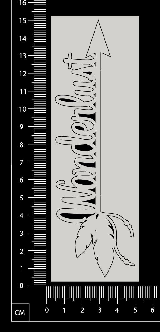 Wanderlust - A - White Chipboard