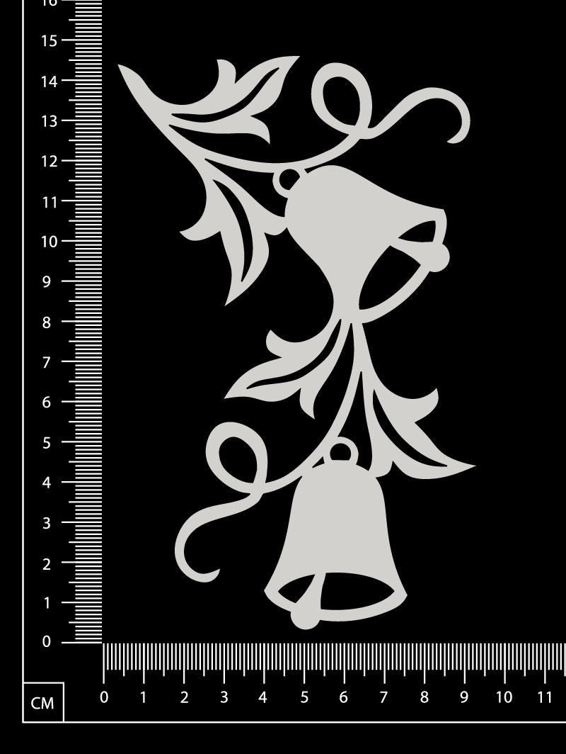 Wedding Bells - Large - White Chipboard