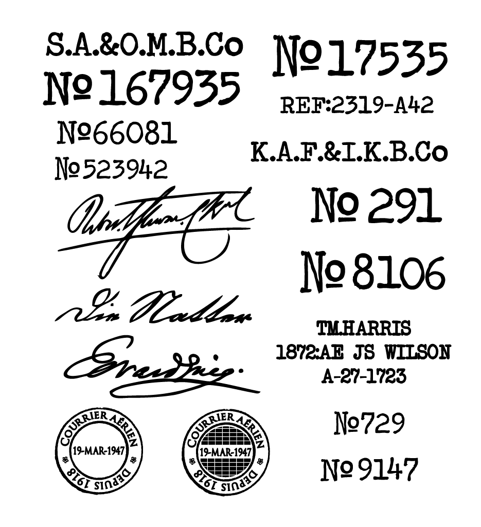 Whichcraft Stamp Set - Documented