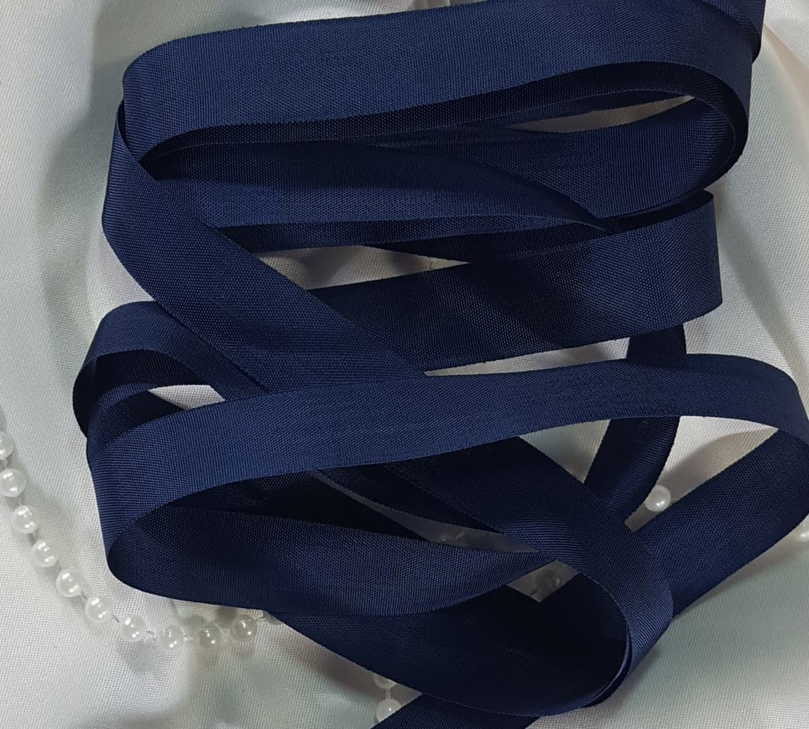 Seam Binding - XC - Brigade Navy - 5 meters