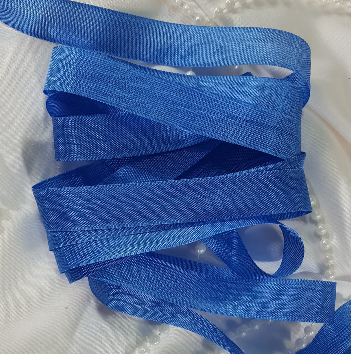 Seam Binding - XF - Blue Jay - 5 meters