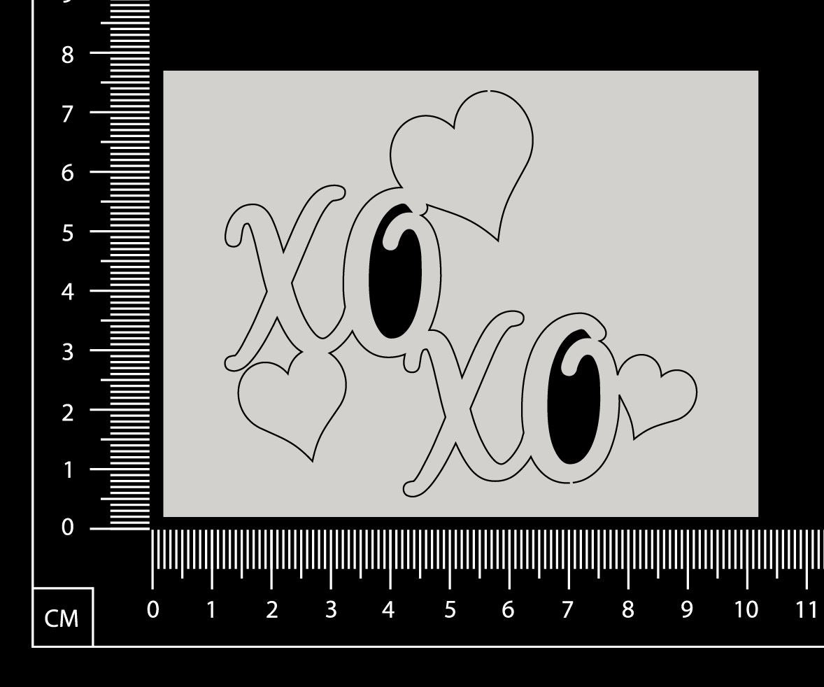 XOXO - White Chipboard