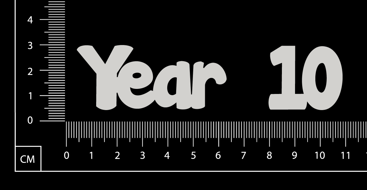 Year 10 - White Chipboard