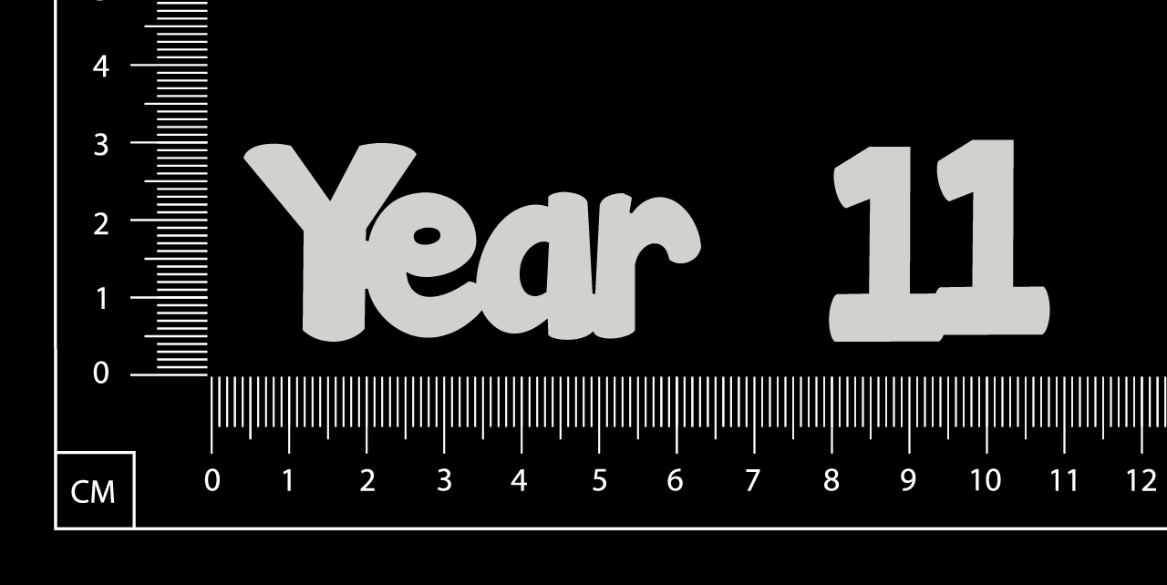 Year 11 - White Chipboard