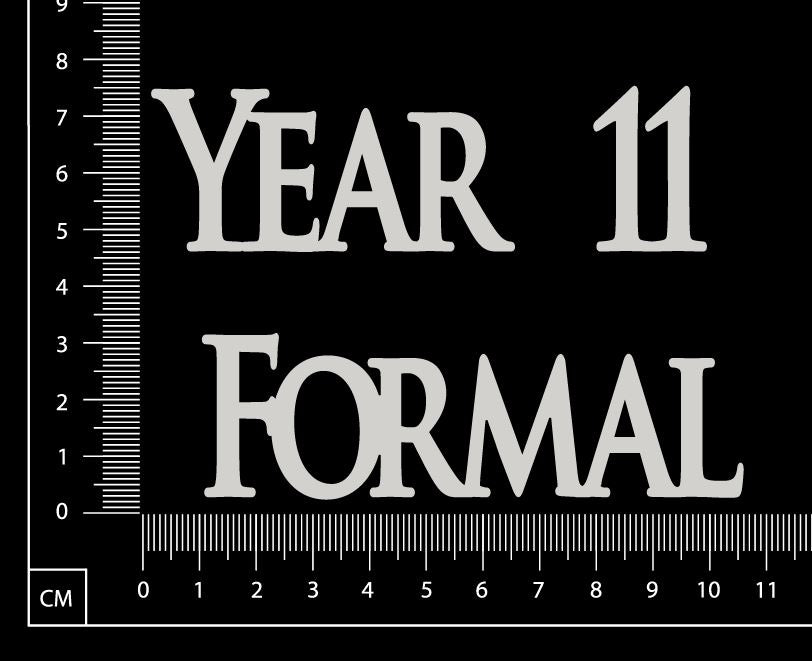Year 11 Formal - A - White Chipboard