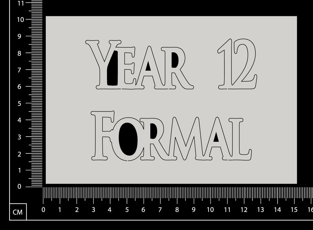 Year 12 Formal - A - White Chipboard