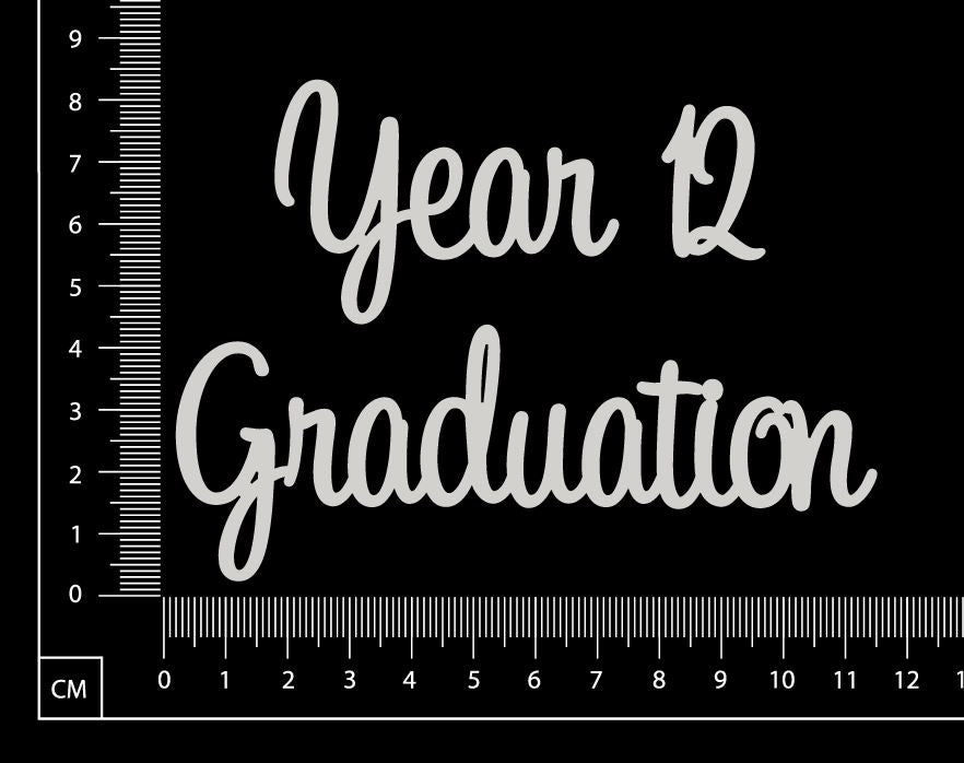 Year 12 Graduation - B - White Chipboard
