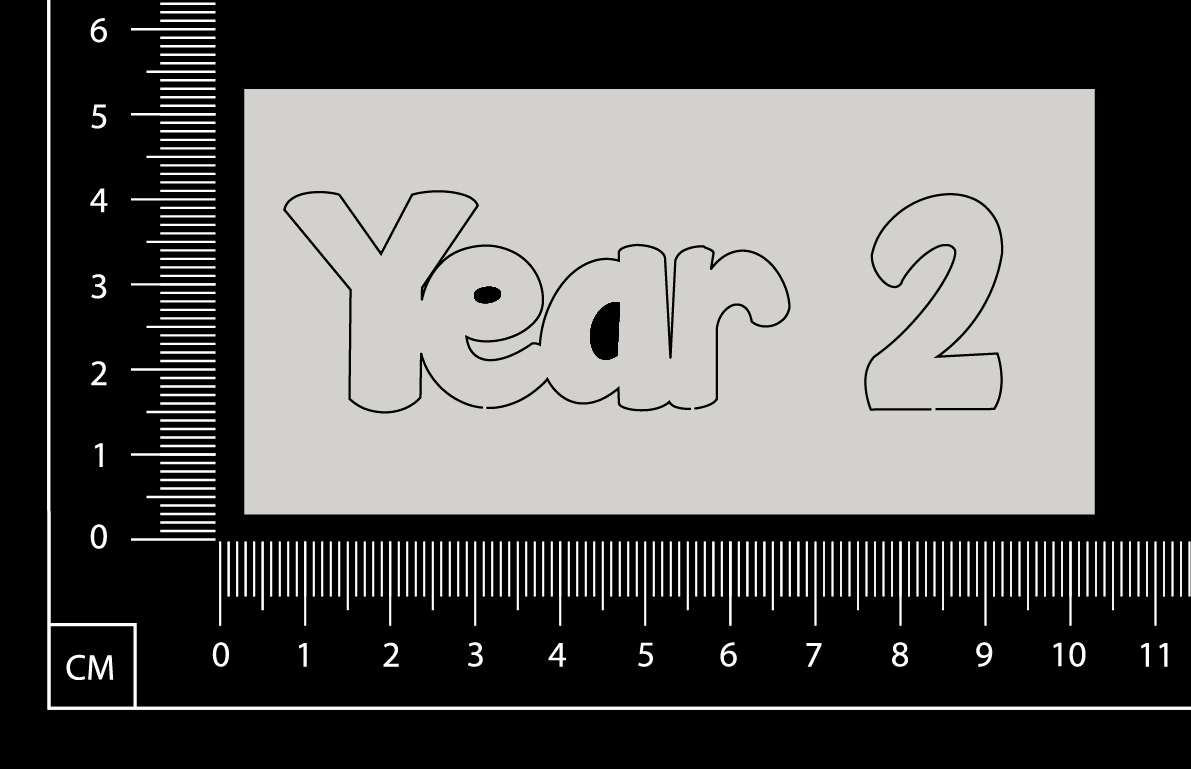 Year 2 - White Chipboard