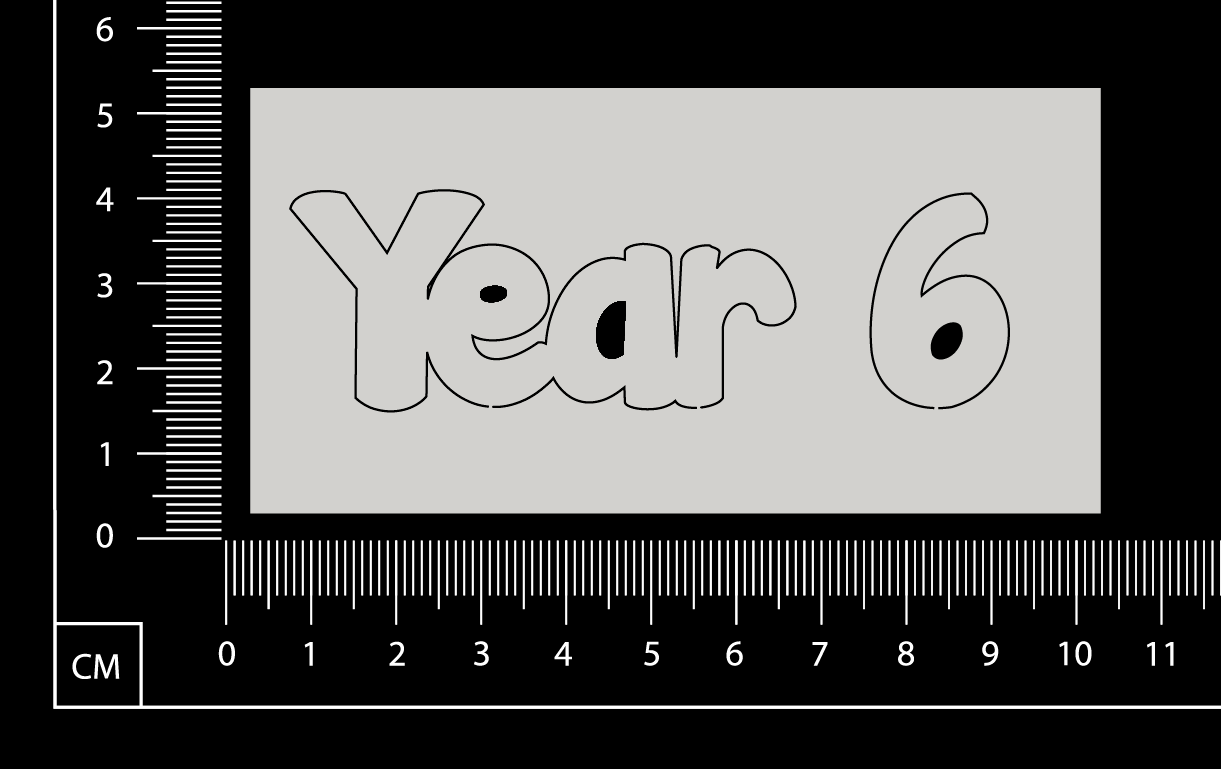 Year 6 - White Chipboard