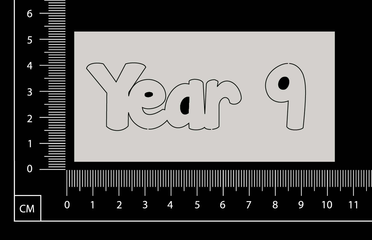 Year 9 - White Chipboard