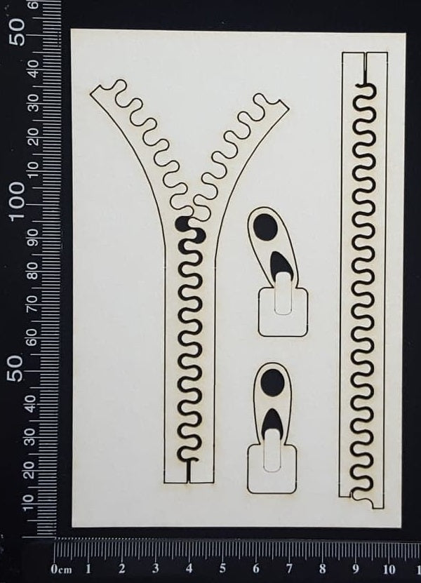 Zip Set - White Chipboard