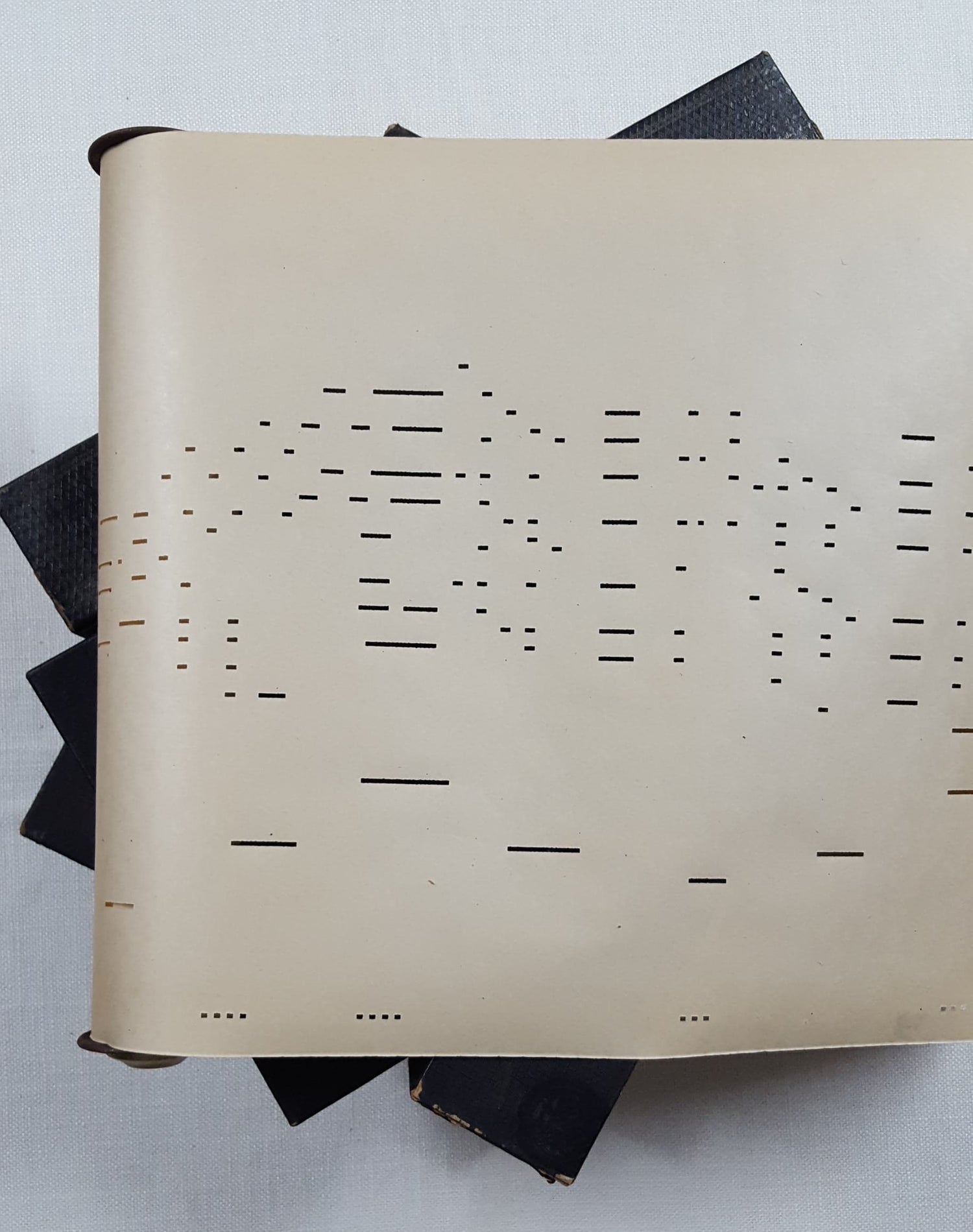 Vintage Pianola Roll