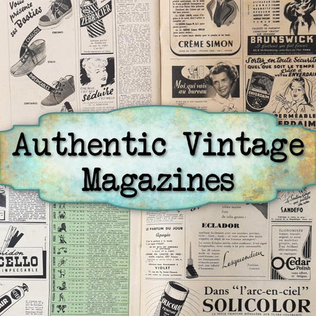Authentic Vintage - Magazines