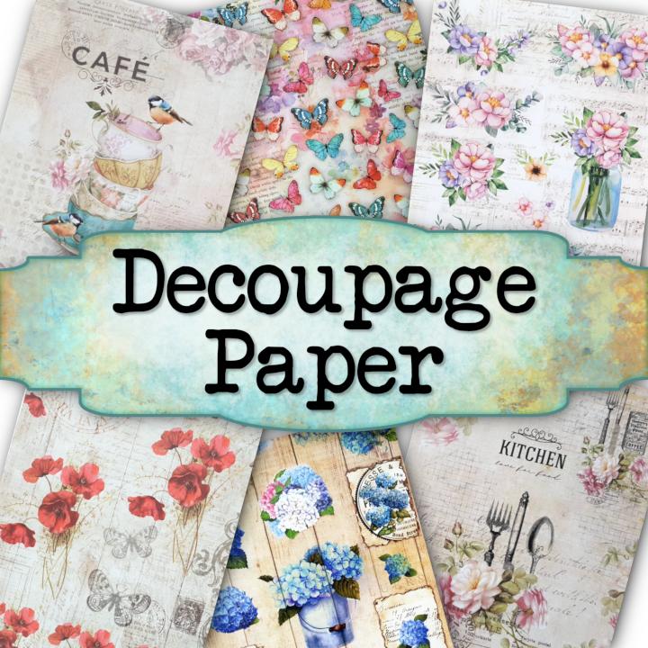 Decoupage Paper Australia | Decorative Craft Papers for DIY Projects ...