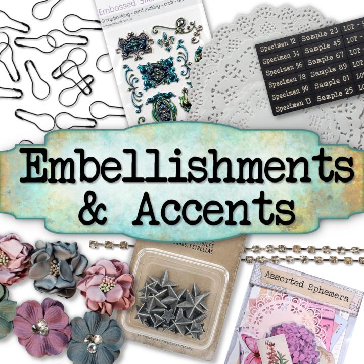 Curated visual reference: Limited Decor Embellishments Reference: Embellishments Accents Australia
