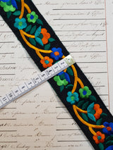 Embroidered Trim - 1 Meter  - (ITR-1059)