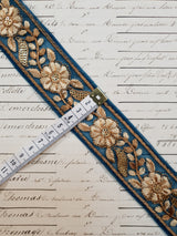 Embroidered Trim - 1 Meter  - (ITR-1126)