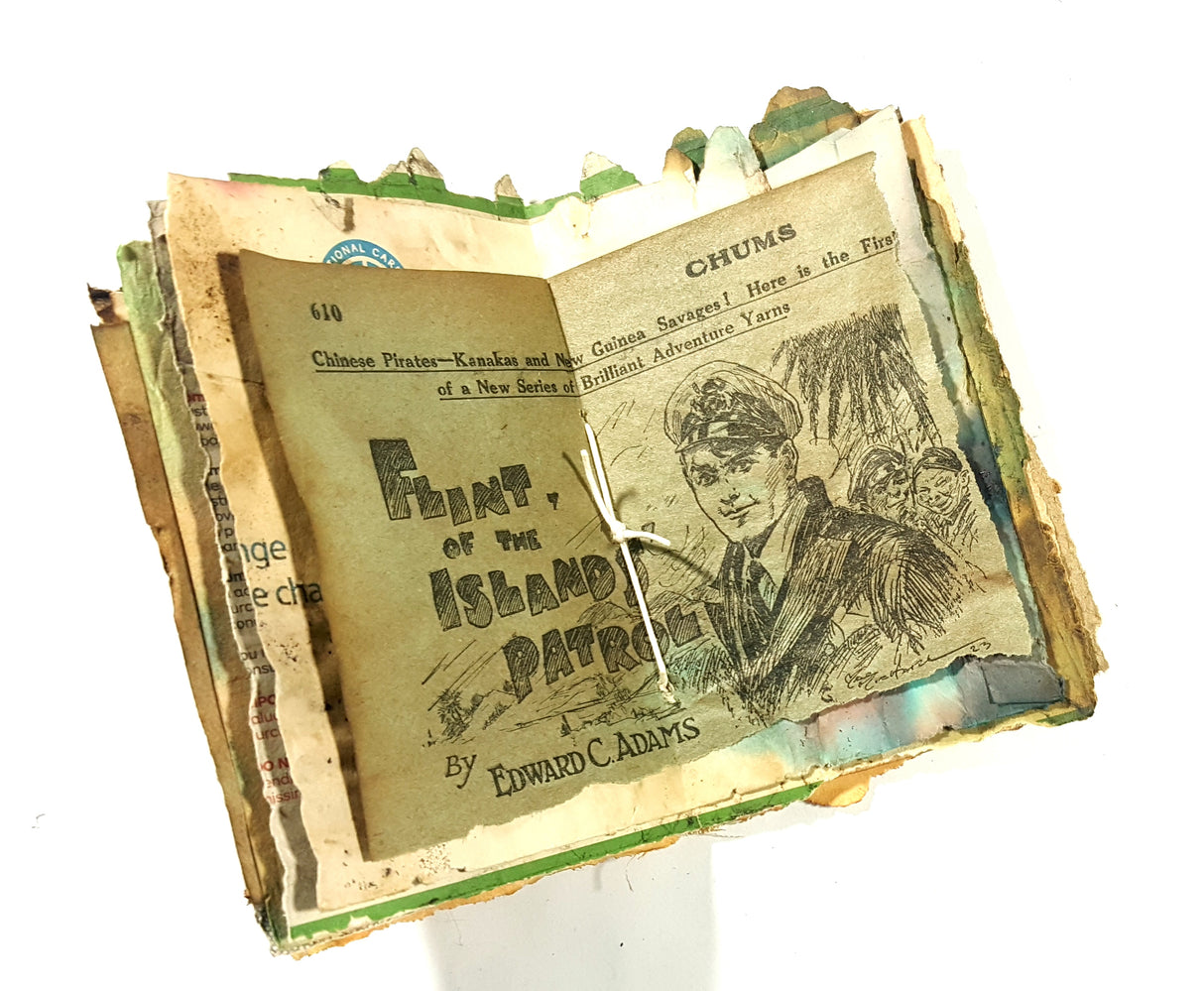 Motherloads Grungy Handmade Mini Journal - 115