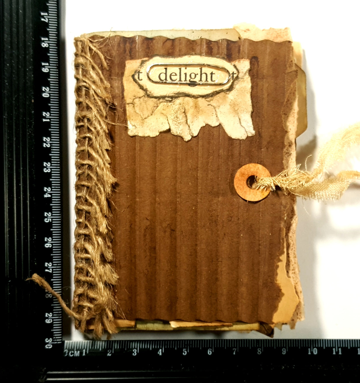 Motherloads Grungy Handmade Mini Journal - 116