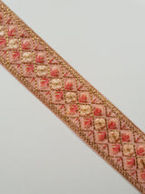 Embroidered Trim - 1 Meter - (ITR-1286)