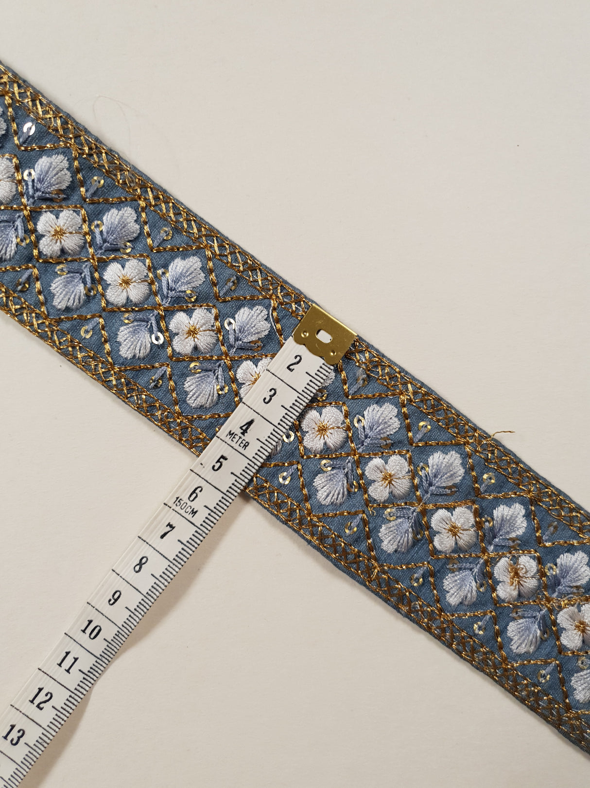 Embroidered Trim - 1 Meter - (ITR-1288)