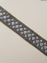 Embroidered Trim - 1 Meter - (ITR-1288)