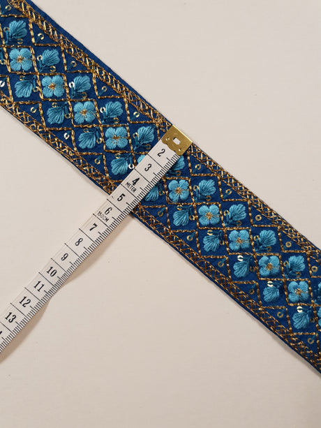 Embroidered Trim - 1 Meter - (ITR-1289)