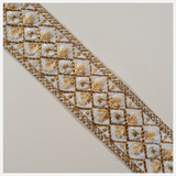 Embroidered Trim - 1 Meter - (ITR-1291)